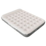 1 x RAW Customer Returns YKDIRECT Camping Double Air Bed Camping Air Mattress, Air Mattress for 2 Persons Pillow Top Design - 203x152x22cm - RRP €45.99