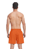 1 x RAW Customer Returns Ougelebo men s swimming trunks, men s short shorts, quick-drying men s swimming shorts, men s board shorts, beach shorts, orange 3XL - RRP €27.99