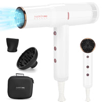 1 x RAW Customer Returns Professional Ionic Hair Dryer, PARWIN PRO BEAUTY Hair Dryer with Diffuser, Hair Dryer with 110,000 RPM High-Speed Brushless Low Noise Motor, 30M S Airflow for Fast Drying, 3 Speeds 3 Temperatures - RRP €110.62