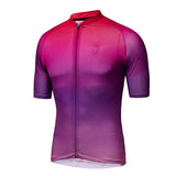 1 x Brand New wakdop Men s Cycling Jerseys Riding Tops Bike Shirts Bike Clothing Full Zip Bike Jacket with Back Pockets-Red Purple M - RRP €22.8