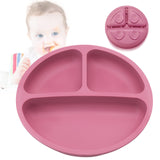 23 x Brand New JJQHYC Silicone Baby Plates Non-Slip Suction Plates Children s Plates with Suction Cup, Silicone Baby Plates for High Chairs Trays, Microwave and Dishwasher Safe - RRP €469.2