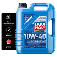 1 x RAW Customer Returns Liqui Moly 1301 Super Low Viscosity Engine Oil 10W-40 5 Liter - RRP €57.92