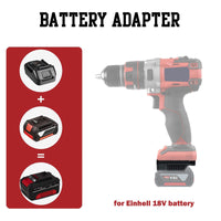 1 x RAW Customer Returns TPDL Adapter for Bosch Battery to Einhell Power Tools, Bosch 18V GBA Battery Adapter, Lithium-Ion for Einhell 18V Lithium-Ion without battery , BOS18EIN - RRP €22.18