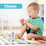 10 x Brand New Hourglass Brushing Teeth Children, 2-Color Sand Timer Set Hourglass Timer 10-Minute and 3-Minute Shower Timer Decorative Sandglass Sand Clock Timer Timer for Home Kitchen Classroom 3 10 min  - RRP €204.0