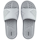 1 x Brand New Unisex bathing slippers, lightweight sandals with open toes, comfortable summer bathing slippers for leisure, sports, fitness, gray 41 - RRP €19.1