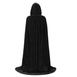 11 x Brand New Cloudairy Halloween Cloak with Hood, Devil Costume Witch Costume Vampire Cloak Adult Halloween Costume Women and Men Large, Black  - RRP €156.42