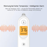 1 x RAW Customer Returns yuwell ear thermometer for children and adults, ear thermometer ideal for home use, digital infrared thermometer instant accurate reading and fever alarm, with storage box - RRP €24.19