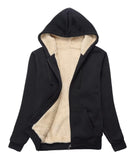 9 x Brand New SwissWell fleece jacket women s hoodie with hood sweat jacket warm basic hooded jacket with zipper casual hoodie plush jacket women s winter jacket for women black - RRP €413.91