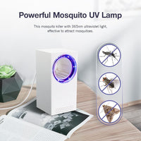 1 x RAW Customer Returns Electric Fly Trap, Insect Killer Electric Mosquito Trap Portable UV Fly Trap Mosquito Repellent Mute USB Mosquito Lamp Mosquito Repellent Insect Trap for Home Outdoor Camping Garden - RRP €16.88