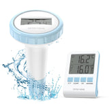 1 x RAW Customer Returns Pool Thermometer, Wireless Floating Pool Thermometer, Floating Pool Thermometer IP67 Waterproof with Indoor Temperature Humidity Monitoring for Swimming Pools, Bathtubs, Fish Tanks, Teic - RRP €40.33