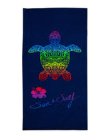 1 x RAW Customer Returns SUN SURF Large Microfiber Beach Towel 90x170 cm, Quick Drying, Ultra Absorbent and Compact - RRP €24.99