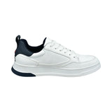 1 x RAW Customer Returns bugatti men s sneakers with memory foam and shock absorption, white, 45 EU - RRP €62.06