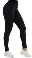 1 x RAW Customer Returns Persit Women s Sports Trousers, Sports Leggings for Women, Yoga Leggings, Running Trousers, Sports Leggings, Long XS, Black, 64 cm  - RRP €16.58