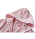 1 x RAW Customer Returns Taigood Kids 100 Cotton Bathrobe Hooded Terry Towel Shawls Sleeping Robes Robe - RRP €24.99