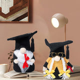 1 x Brand New Gohytal Doctorate gnome, 2 pieces gnome gifts for back to school, gnome figures decoration set, school graduation gnome gifts for a friend s birthday for students, back to school, graduation - RRP €20.4