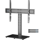 1 x RAW Customer Returns BONTEC TV stand TV stand for 32-65 inch LCD LED OLED Plasma flat curved TVs up to 45KG, height adjustable stable, Max.VESA 600x400 - RRP €34.27