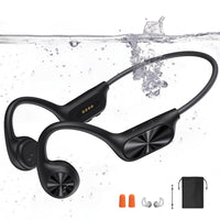 1 x RAW Customer Returns Headphones Swimming, Bone Conduction Headphones Bluetooth 5.4, IPX8 Waterproof, 32G Memory Sports Headphones, Underwater Headphones with MP3 Player for Swimming, Open-Ear Headphones for Swimming Running - RRP €99.99