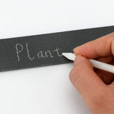 1 x RAW Customer Returns KINGLAKE 20 pieces 20x 3 cm herb signs slate with chalk, large plant signs for outdoors herb garden slate, garden stakes, plant stakes for labeling, weatherproof - RRP €25.2