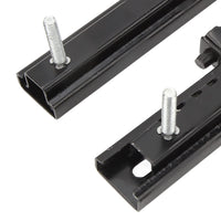 1 x RAW Customer Returns Vehicle Seat Slider Rail, 2 PCS Strong Strength Adjustable Seat Suitable for Go Kart 4WD Offroad ATV UTV - RRP €37.39