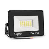 1 x RAW Customer Returns bapro LED spotlight outdoor, LED spotlight 20W warm white, 2000LM LED spotlight outdoor spotlight, 3500K LED floodlight IP65 waterproof, outdoor lighting for backyard, driveway, garage, hallway, garden - RRP €9.41