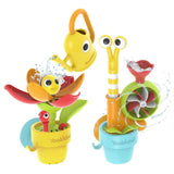 1 x RAW Customer Returns 40218 - YOOKIDOO Jardin ph m re - Baby Bath Toy on the Theme of the Garden - Bath and Shower Game - Watering Can, Snail, Flowers - Baby Gift from 18 Months - RRP €32.25