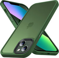 17 x Brand New Anqrp Zero Series for iPhone 12 Mini Case, Minimalist Translucent Matte Thin Protective Case, Military Shockproof Slim Phone Case for iPhone 12 Mini with Silicone 5.4 Inch, Dark Green - RRP €444.89