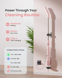 1 x RAW Customer Returns Leebein Electric Cleaning Brush, 2024 New Spin Scrubber with 8 Interchangeable Brush Heads, Remote Control, Adjustable Long Handle 38-132CM 2 Speeds and for Bathroom Kitchen - RRP €63.92