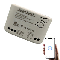 1 x RAW Customer Returns Newgoal 1 Channel Smart Switch Momentary Latching WiFi Relay, Bluetooth eWeLink APP Control Switch, DIY Smart Home, Compatible with Alexa Google Home - RRP €18.48