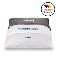 1 x RAW Customer Returns Blumtal Set of 2 Anti-mite Pillowcases for Allergy Sufferers - Pillowcase 40x145 cm - Washable Anti-mite Protective Cover - RRP €23.99