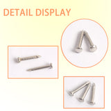 1 x RAW Customer Returns huruirui 1 10mm Small Nails Iron Nail Photo Nails for Photo Hanging Woodworking DIY Furniture Decorative Nails Small Silver 500pcs - RRP €7.72