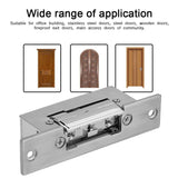 1 x RAW Customer Returns Door Lock Lock, VBESTLIFE DC12V Narrow Type NO Fail Safe Electromagnetic Door Locks Electronic Access Control Lock for Wooden Door - RRP €29.0