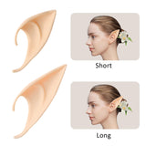 23 x Brand New ADELGO 4 Pairs Elf Ears Set, Soft Elf Ear Latex Ears Pointed Ears for Cosplay, Fairy Ears Women for Halloween Cosplay Carnival Party Mardi Gras Costume Accessories - RRP €161.92