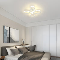 1 x RAW Customer Returns Comely LED Ceiling Light, 30W 3500LM Ceiling Lighting White Creative Flower Shape, 4500K Natural Light Ceiling Lamp LED for Balcony Hallway Bedroom Living Room Kitchen Dining Room - RRP €38.3