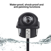 1 x RAW Customer Returns MAGT car rear view camera, 12V 170 HD car camera waterproof rear view camera night vision camera reversing aid parking aid parking monitor - RRP €18.49