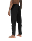 1 x RAW Customer Returns YAOHUOLE Men s Trousers Medieval Gothic Men s Steampunk Men Casual Pants, Black, XXL - RRP €35.19