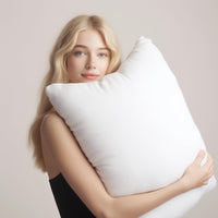 1 x RAW Customer Returns Bed Pillows Pair of Pillows 50x80 for Sleeping Standard Padding Anti-mite Hypoallergenic Breathable Rectangular for Double Single with Removable and Washable Microfibre Pillowcase - RRP €22.93