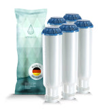 1 x RAW Customer Returns UNIWATER 5 water filter cartridges Krups coffee machine Filter cartridges screwable Siemens, Bosch, AEG, Tefal, Neff, Gaggenau - RRP €25.1