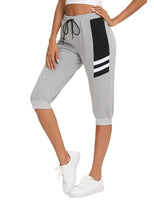 1 x RAW Customer Returns Terecey Women s 3 4 Sports Pants, Women s Summer Short Knee-Length Pants, Women s Summer Cotton Sports Pants with Pockets, Lightweight Women s Summer Tracksuit Pants for Fitness, Jogging - Gray M - RRP €23.16