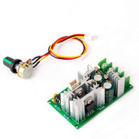 1 x RAW Customer Returns PWM DC Motor Speed Controller Speed Controller PWM Adjustable Reversible Module High Performance Current Controller 12V 24V 36V 48V 20A Motor Driver - RRP €10.99