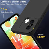 18 x Brand New WQRTYJK Case for Xiaomi Redmi 12C 2 x Tempered Glass Screen Protector, Soft TPU Silicone Case Cover Anti-Scratch Shockproof Case for Xiaomi Redmi 12C Xiaomi Redmi 11A - Black - RRP €163.08