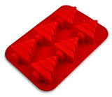 4 x RAW Customer Returns Pritogo Christmas tree silicone mold, Christmas, baking mold, Advent, snow, star, Christ child, BPA-free - RRP €40.28