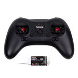 1 x RAW Customer Returns Radiolink T8S 8 Channels 2.4GHz RC Remote Control and Receiver R8EF, Remote Control Built-in Rechargeable Battery for Quad Airplane Car Boat Mode 2 Left Hand Dual Stick Self-Centering  - RRP €79.99