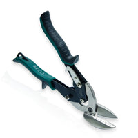 1 x RAW Customer Returns CCLIFE sheet metal shears Cr-Mo lever transmission continuous sheet metal shears with 45mm scale right, extra robust, max. cutting thickness 2 mm, sheet metal tool sheet metal shears copper - RRP €10.9