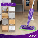 1 x RAW Customer Returns AIDEA Floor Cloths Floor Mop Dry Floor Cloths Compatible with Swiffer Sweeper, Wiper against Dust, Animal Hair Allergens, 4 Pack - RRP €11.99