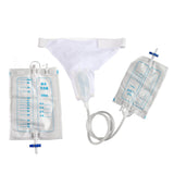 1 x RAW Customer Returns Silicone Urine Collector, Urinary Catheter Bag 3 Type Optional Urine Drainage Bag, Portable Urinal for Men, Women, Elderly, Reusable Urine Bag elderly  - RRP €21.18