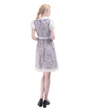 1 x RAW Customer Returns FCCAM Dirndl ladies traditional dress ladies dirndl for women includes dirndl blouse ladies traditional dress apron dirndl complete set cheap, floral L - RRP €36.36