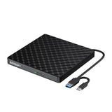 1 x RAW Customer Returns BENEWY External DVD CD Drive, USB 3.0 Type-C Portable -RW Burner Optical Drives CD ROM DVD Player Reader External for PC Laptop Desktop MacBook Windows 11 10 8 7 Linux Mac Apple - RRP €25.99