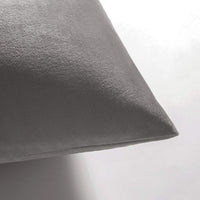 1 x RAW Customer Returns MIULEE Pack of 2 Cushion Covers Protector Soft Velvet Table Set Decoration Throw Pillow Square Cushion Cover for Sofa Bedroom 40x80cm 16 x32 ,2 Pieces Gray - RRP €22.18