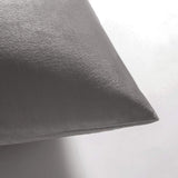 1 x RAW Customer Returns MIULEE set of 2 velvet cushion covers, pillowcase 40 x 80 cm, cushion cover, decorative pillows, bed pillowcase, velvet cushion, couch cushion cover, covers for sofa, bed, living room, bedroom, grey - RRP €24.08