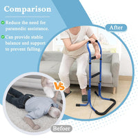 1 x RAW Customer Returns Chair Assist for Elderly Support for Getting Out of Bed Sit To Stand Lift Assistance Products Rails for Adults Safety Fall Out of Bed Dog for Elderly Standing Supports - RRP €88.51